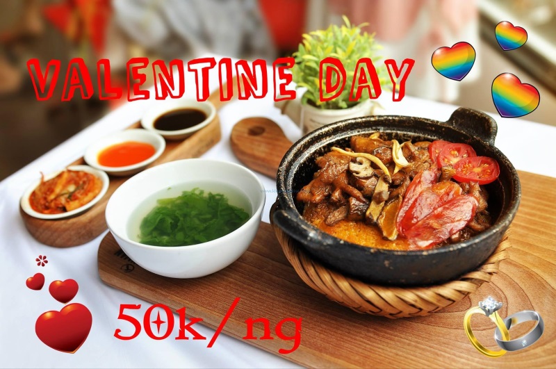 Từ ngày 13 - 14/02/2017 Kombo khuyến mãi hẹn hò với 100K thả ga với set combo tình yêu - Ảnh 1 Từ ngày 13 - 14/02/2017 Kombo khuyến mãi hẹn hò với 100K thả ga với set combo tình yêu - Ảnh 1