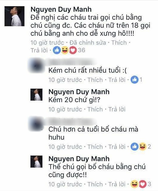 Loạt bình luận 'bá đạo' của Duy Mạnh trên Facebook: Người 'đổ' rầm rầm, kẻ chửi tục tĩu - Ảnh 11