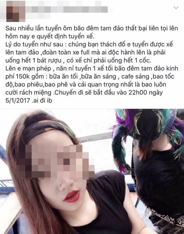 Sốc trước lời nhắn nhủ bố mẹ của cô gái 20 tuổi chết thảm trong nhóm phượt Tam Đảo - Ảnh 5 Sốc trước lời nhắn nhủ bố mẹ của cô gái 20 tuổi chết thảm trong nhóm phượt Tam Đảo - Ảnh 5