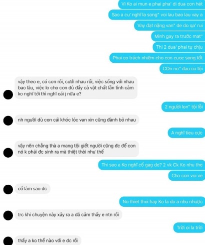 Nam thanh niên một mực ép bạn gái phá thai đã 10 tuần tuổi, vì 'Sinh con, cưới nhau rồi chúng ta ở với nhau được bao lâu' - Ảnh 1 Nam thanh niên một mực ép bạn gái phá thai đã 10 tuần tuổi, vì 'Sinh con, cưới nhau rồi chúng ta ở với nhau được bao lâu' - Ảnh 1