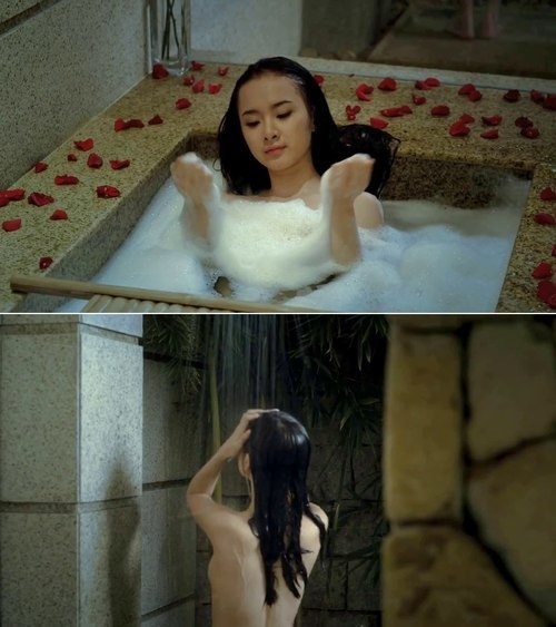 Mỹ nhân Việt khoe thân hình nóng 'bỏng mắt' khi đóng những cảnh tắm trong phim - Ảnh 2