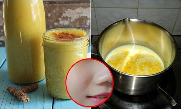 Tiết lộ các công dụng “thần kì” của bột nghệ sữa tươi - Ảnh 3 Cách làm bột nghệ sữa tươi rất đơn giản.