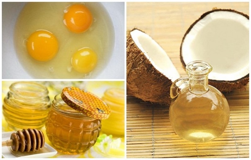 Cách làm đẹp da bằng dầu dừa kết hợp với mật ong và lòng trắng trứng