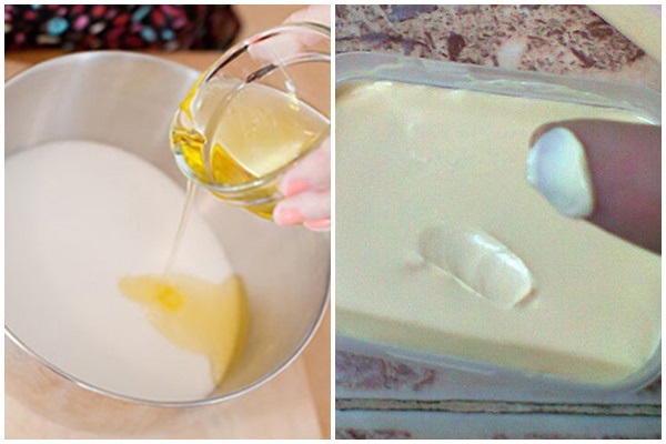 Làm kem trộn trắng da tay từ sữa chua, mật ong và bột nghệ
