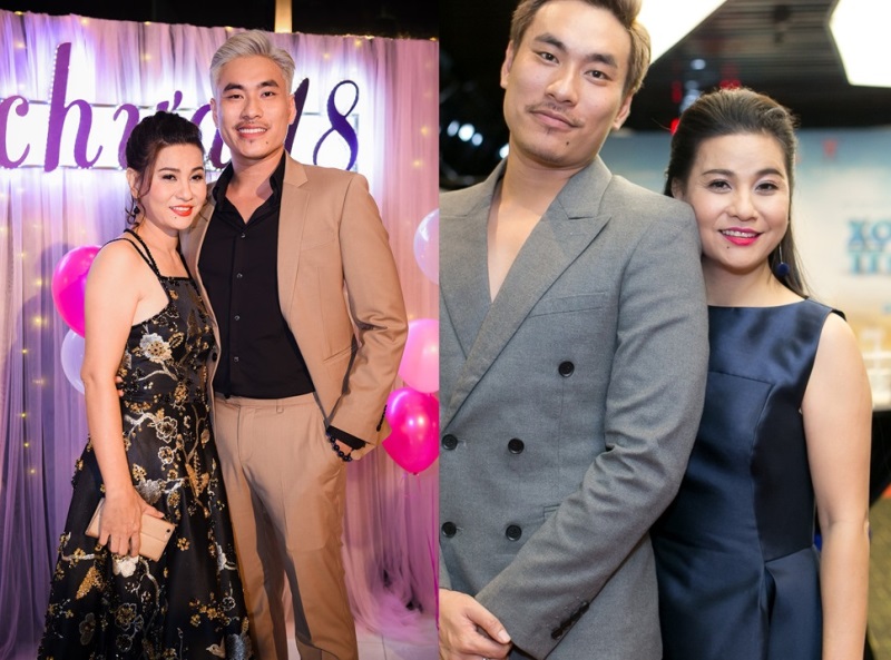 Những cặp 'vợ già chồng trẻ là duyên ba đời' gây bão showbiz Việt - Ảnh 6 Những cặp 'vợ già chồng trẻ là duyên ba đời' gây bão showbiz Việt - Ảnh 6