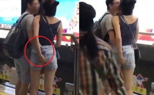 Clip: Chàng trai ngồi lướt điện thoại, người yêu đút ăn như con - Ảnh 2 Clip: Chàng trai ngồi lướt điện thoại, người yêu đút ăn như con - Ảnh 2