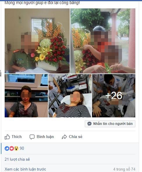 Vụ cô gái 'cầu cứu cư dân mạng' vì bị người yêu công an đánh đập dã man tại nơi làm việc: Mâu thuẫn giữa hai thiếu nữ - Ảnh 1 Vụ cô gái 'cầu cứu cư dân mạng' vì bị người yêu công an đánh đập dã man tại nơi làm việc: Mâu thuẫn giữa hai thiếu nữ - Ảnh 1