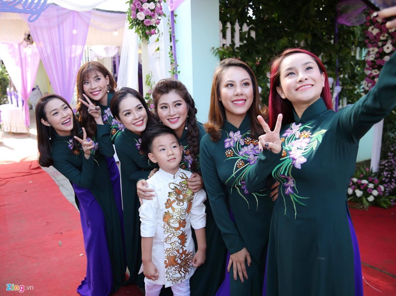 Dàn diễn viên về Trà Vinh dự lễ cưới lần hai của Lê Phương - Ảnh 10