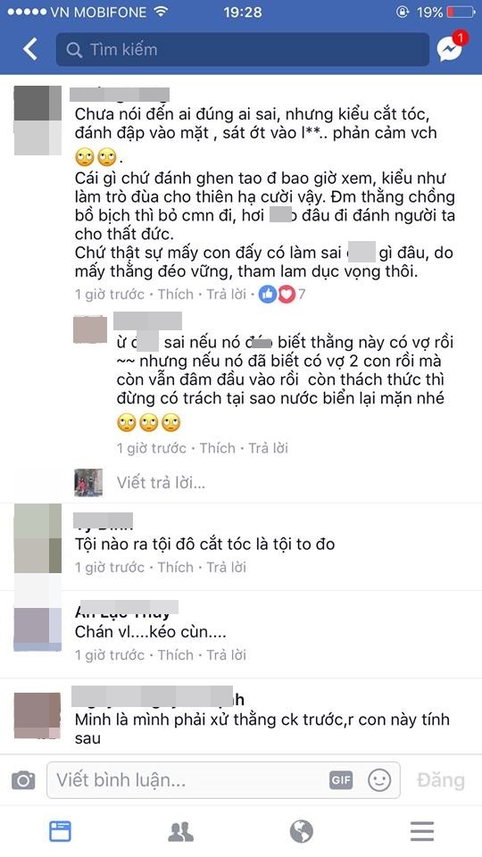 Ngủ với chồng người khác, cô gái bị đánh dã man, cắt tóc tả tơi giữa đường - Ảnh 7 Ngủ với chồng người khác, cô gái bị đánh dã man, cắt tóc tả tơi giữa đường - Ảnh 7