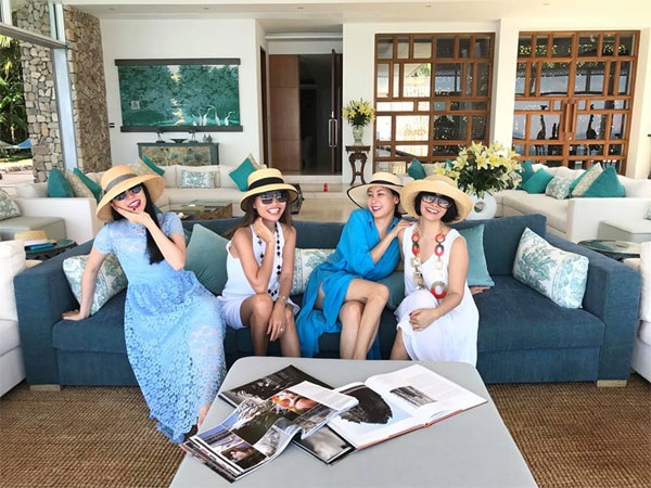 Ở tuổi U50, Hoa hậu 3 con Hà Kiều Anh rạng rỡ đi nghỉ dưỡng cùng con gái khiến chị em ghen tỵ  - Ảnh 5