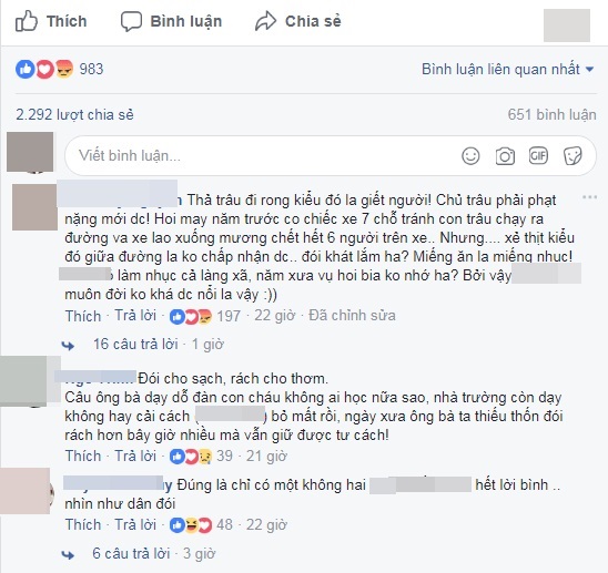 Clip: Trâu bị tai nạn giữa đường, chủ chưa kịp đến nhận đã bị người dân tranh nhau xẻ thịt và sự thật đằng sau ít ai ngờ tới - Ảnh 2 Clip: Trâu bị tai nạn giữa đường, chủ chưa kịp đến nhận đã bị người dân tranh nhau xẻ thịt và sự thật đằng sau ít ai ngờ tới - Ảnh 2