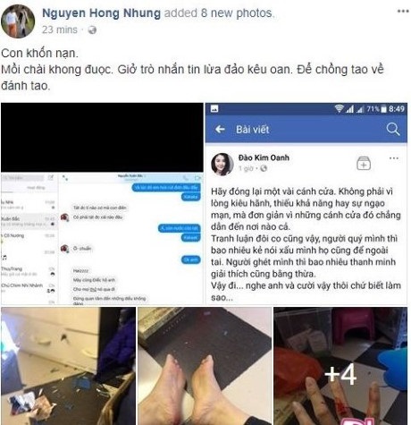 Chụp ảnh chung với 'anh trai', Kim Oanh ‘cọ xát’ thế này bảo sao vợ Xuân Bắc không ghen và liên tục chửi bới trên mạng - Ảnh 1
