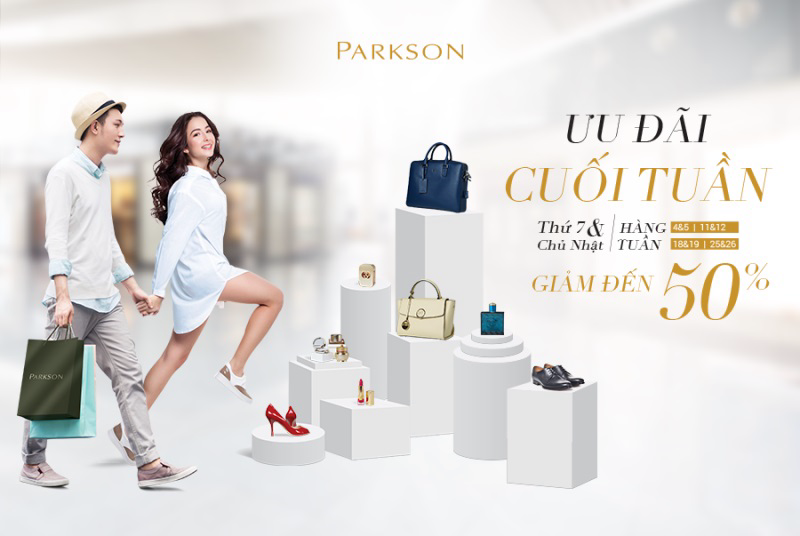 Từ 03/03 – 31/03/2017, thời trang Parkson giảm giá 50% toàn bộ sản phẩm - Ảnh 1 Từ 03/03 – 31/03/2017, thời trang Parkson giảm giá 50% toàn bộ sản phẩm - Ảnh 1