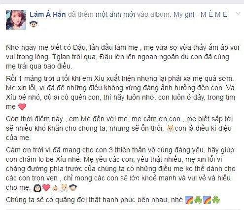Sau sảy thai, hot girl Lâm Á Hân tiếp tục mang bầu lần 3 với chồng cũ