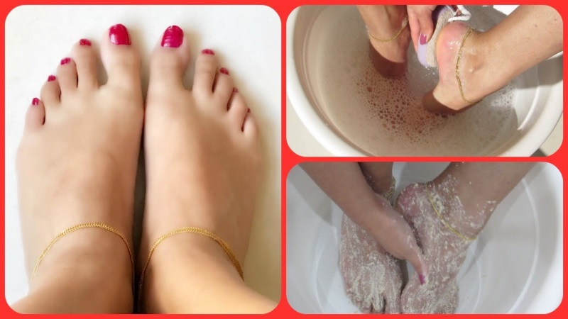 Tranh thủ dùng đá tắm làm mềm gót chân bị chai mỗi lần tắm tiết kiệm thời gian