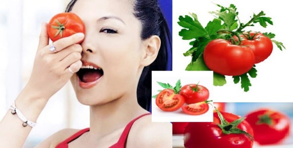 Đắp mặt nạ trắng da đơn giản và hiệu quả với cà chua