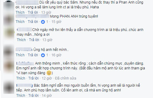 Quyết định thế chỗ Lại Văn Sâm ở 'Ai là triệu phú', MC Phan Anh được khán giả ủng hộ rần rần - Ảnh 2