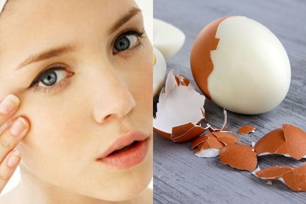 Mẹo trị thâm quầng mắt bằng trứng gà luộc