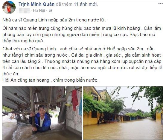 Sao Việt trích hàng trăm triệu đồng ủng hộ đồng bào miền Trung sau cơn bão số 12: Nhìn con số mà thấy ấm lòng - Ảnh 6