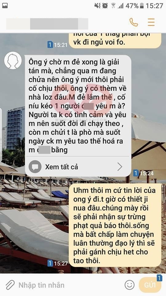 Hot girl quán bar công khai cướp chồng, chửi bới vợ bầu: 'Suốt đời mày chỉ đi đánh ghen thôi' - Ảnh 3 Hot girl quán bar công khai cướp chồng, chửi bới vợ bầu: 'Suốt đời mày chỉ đi đánh ghen thôi' - Ảnh 3