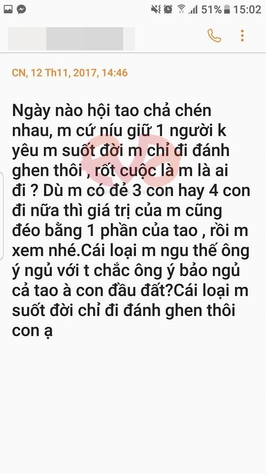 Hot girl quán bar công khai cướp chồng, chửi bới vợ bầu: 'Suốt đời mày chỉ đi đánh ghen thôi' - Ảnh 4 Hot girl quán bar công khai cướp chồng, chửi bới vợ bầu: 'Suốt đời mày chỉ đi đánh ghen thôi' - Ảnh 4