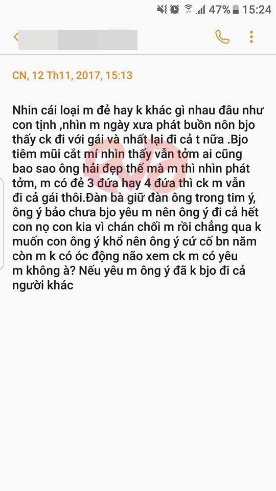 Hot girl quán bar công khai cướp chồng, chửi bới vợ bầu: 'Suốt đời mày chỉ đi đánh ghen thôi' - Ảnh 6 Hot girl quán bar công khai cướp chồng, chửi bới vợ bầu: 'Suốt đời mày chỉ đi đánh ghen thôi' - Ảnh 6