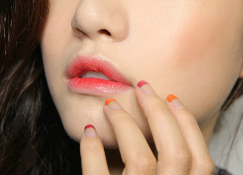 Gradient lips – Một trong những cách trang điểm đẹp nhất theo phong cách Hàn Quốc