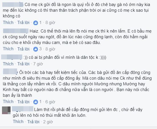 Lên mạng kể xấu mẹ chồng gửi toàn đồ đông lạnh phải đổ cho chó ăn, mẹ bầu bị chị em ném đá thậm tệ - Ảnh 5 Lên mạng kể xấu mẹ chồng gửi toàn đồ đông lạnh phải đổ cho chó ăn, mẹ bầu bị chị em ném đá thậm tệ - Ảnh 5