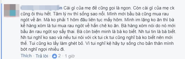 Lên mạng kể xấu mẹ chồng gửi toàn đồ đông lạnh phải đổ cho chó ăn, mẹ bầu bị chị em ném đá thậm tệ - Ảnh 6 Lên mạng kể xấu mẹ chồng gửi toàn đồ đông lạnh phải đổ cho chó ăn, mẹ bầu bị chị em ném đá thậm tệ - Ảnh 6