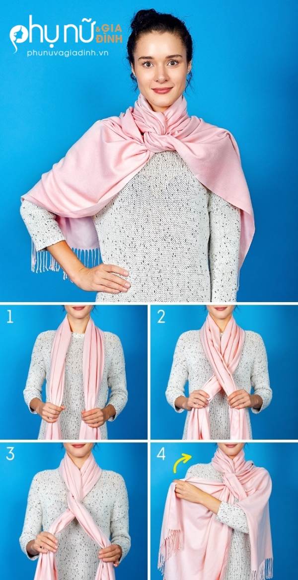 1001 kiểu thắt khăn siêu đẹp bạn nên lưu lại ngay để dùng trong mùa đông - Ảnh 1