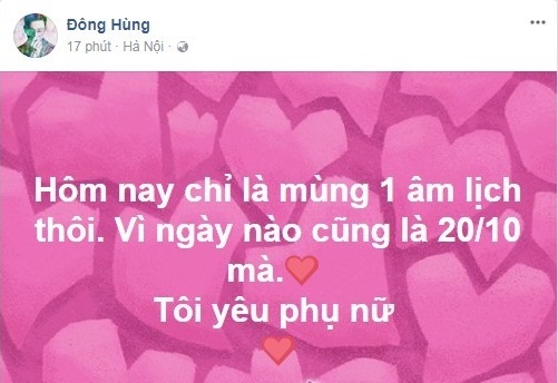 Ngày 20/10: Quyền Linh, MC Phan Anh và loạt sao Việt gửi lời chúc ngọt ngào, độc đáo đến ‘một nửa thế giới’ - Ảnh 3