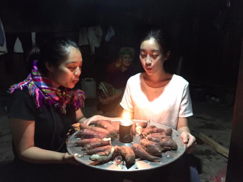 Sinh nhật 'độc nhất vô nhị' đáng nhớ của Hoa hậu Đỗ Mỹ Linh bên mâm khoai lang luộc - Ảnh 5