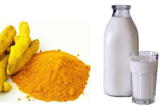 Tắm trắng hiệu qur với bột nghệ và sữa tươi Tắm trắng hiệu qur với bột nghệ và sữa tươi