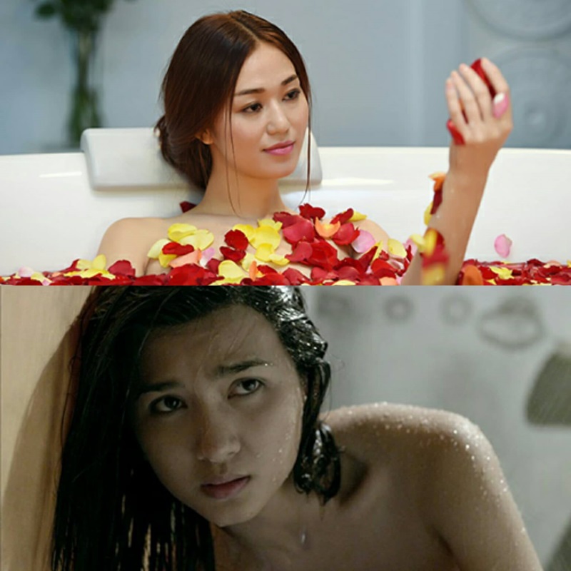 Mỹ nhân Việt khoe thân hình nóng 'bỏng mắt' khi đóng những cảnh tắm trong phim - Ảnh 1