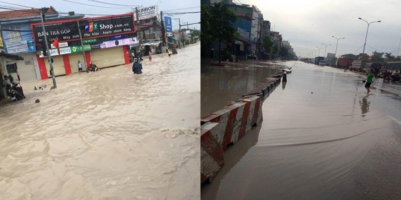 Ảnh hưởng bão số 10: Sài Gòn - Biên Hòa phố hóa thành sông - Ảnh 3