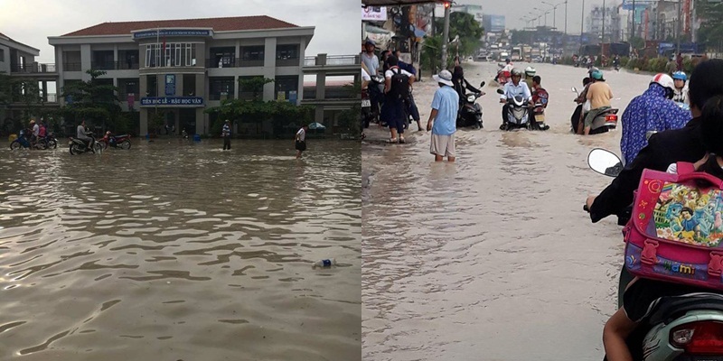 Ảnh hưởng bão số 10: Sài Gòn - Biên Hòa phố hóa thành sông - Ảnh 4