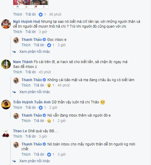 Đã tìm ra danh tính kẻ xấu hack Facebook mẹ ca sĩ Thanh Thảo lừa fan hàng trăm triệu đồng - Ảnh 4