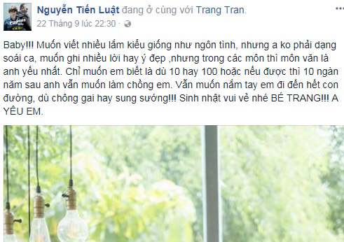 Thu Trang khóc nghẹn vì được ông xã Tiến Luật bất ngờ tổ chức sinh nhật ngọt ngào - Ảnh 1