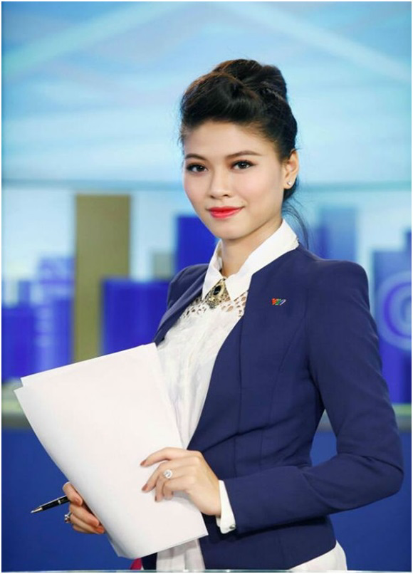 Dàn nữ biên tập viên của nhà đài xinh đẹp như thế này thì chắc ngày nào cũng phải xem tivi thôi - Ảnh 6 BTV Ngọc Trinh