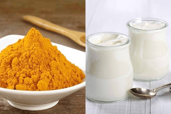 Trị thâm nách bằng nghệ và sữa tự nhiên