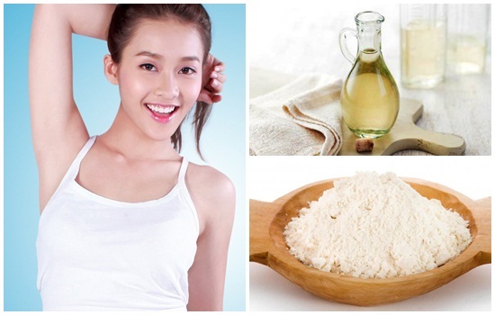 Mẹo trị thâm nách hiệu quả với giấm và bột gạo đơn giản