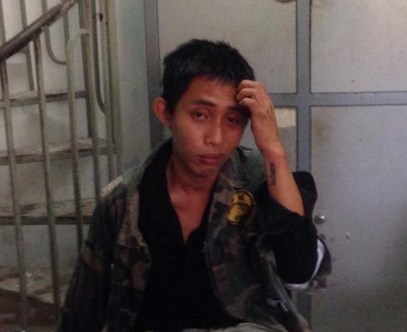 Cảnh sát truy đuổi 120 km bắt thanh niên ngáo đá cướp taxi - Ảnh 1