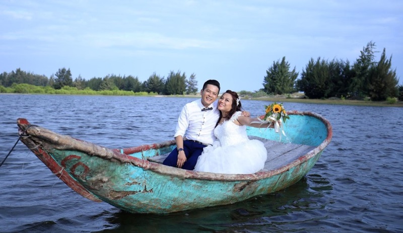 Ảnh cưới đầy lãng mạn của diễn viên Hoàng Anh và vợ Việt Kiều - Ảnh 5